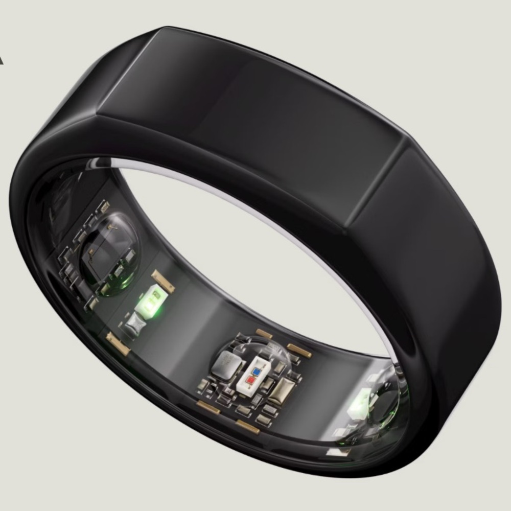 Black Oura Ring Generation 3 Size 6